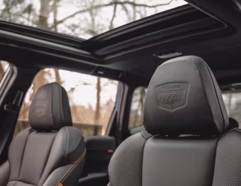 Interior 2022–24 Subaru Forester Wilderness [North America] '2021–24