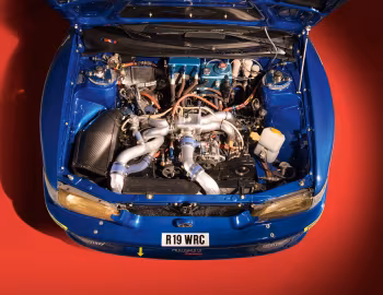 Sob o capô Subaru Impreza WRC (GC8) '1997–2000