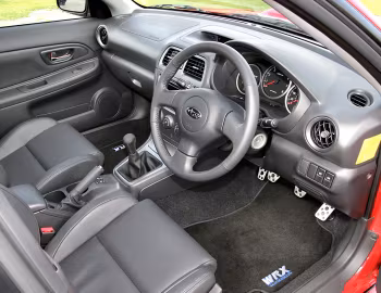 Interior Subaru Impreza WRX [UK-spec] (GD) '2005–07