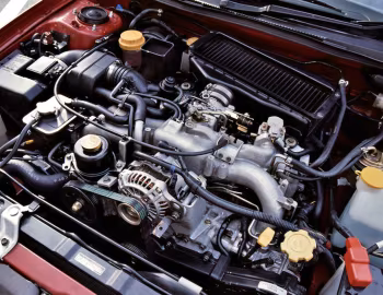 Sob o capô Subaru Impreza WRX [Japan] (GC8) '10.1992–09.1994