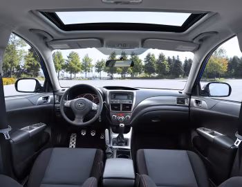 Interior 2008 Subaru Impreza WRX Hatchback [North America] (GH) '2007–08