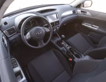 Interior 2008 Subaru Impreza WRX Hatchback [North America] (GH) '2007–08