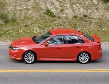 2008–10 Subaru Impreza WRX Sedan [North America] (GE) '2007–10