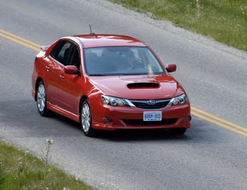 2008–10 Subaru Impreza WRX Sedan [North America] (GE) '2007–10