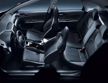 Interior 2011–14 Subaru Impreza WRX Sedan [North America] (GE) '2010–14