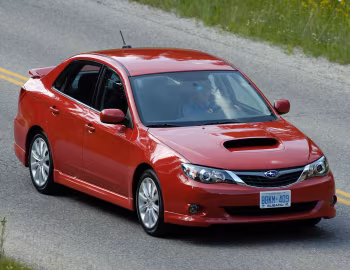 2008–10 Subaru Impreza WRX Sedan [North America] (GE) '2007–10