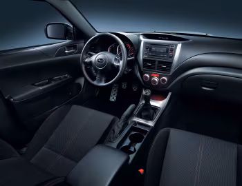 Interior 2011–14 Subaru Impreza WRX Sedan [North America] (GE) '2010–14