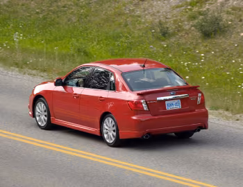 2008–10 Subaru Impreza WRX Sedan [North America] (GE) '2007–10
