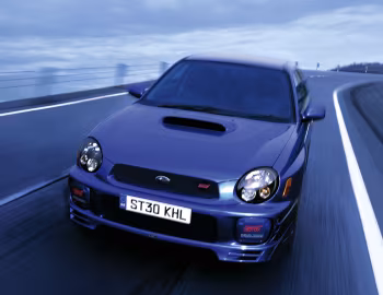 Subaru Impreza WRX STi [UK-spec] (GDB) '2001–02
