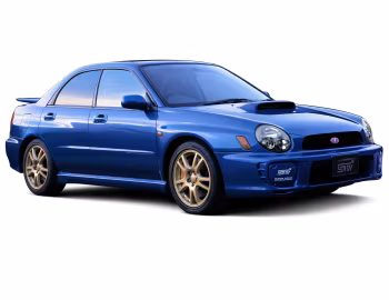 Subaru Impreza WRX STi [UK-spec] (GDB) '2001–02