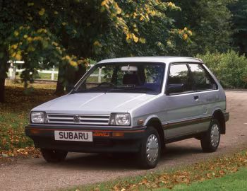 Subaru Justy 4WD 3-door [UK-spec] (KA) '1984–89