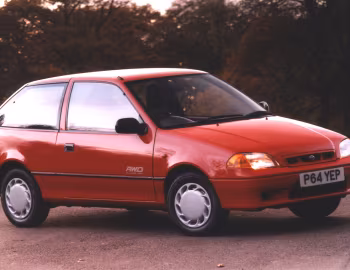 Subaru Justy 3-door [UK-spec] (JMA/MS) '1997–2003