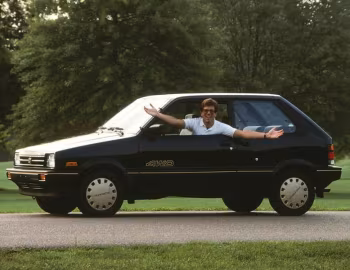 1988–89 Subaru Justy 3-door [North America] (KA) '1987–89
