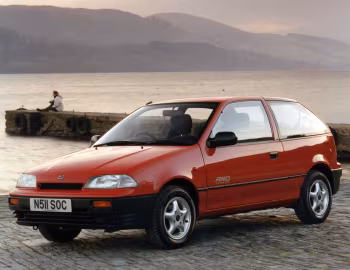Subaru Justy 3-door [UK-spec] (JMA/MS) '1995–97
