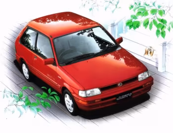 Subaru Justy 3-door [Japan] (KA) '1989–95