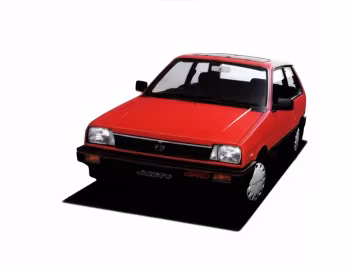 Subaru Justy 3-door (KA) '1984–89