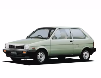 Subaru Justy 3-door (KA) '1984–89