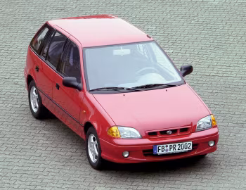 Subaru Justy 5-door [EU-spec] (JMA/MS) '1997–2003
