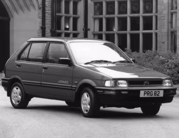 Subaru Justy 5-door [UK-spec] (KA) '1989–95