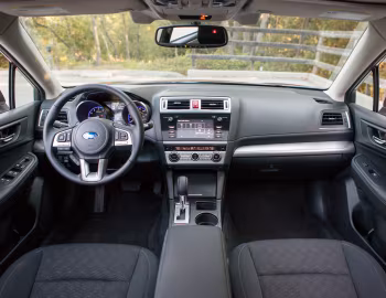 Painel frontal 2015–17 Subaru Legacy 2.5i [North America] '2014–17