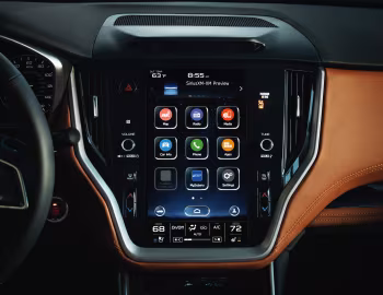 Interior 2020–22 Subaru Legacy [North America] '2019–22