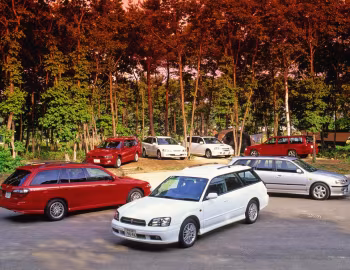 Subaru Legacy, Mazda Capella, Mitsubishi Legnum, Nissan Primera, Volvo V70, Toyota Caldina, Honda Accord Wagon