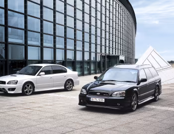 Subaru Legacy 2.0 GT-B Limited II Touring Wagon & Legacy 2.0 B4 RSK Limited II '2002–03