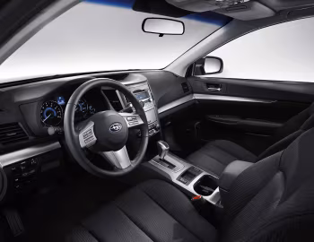 Interior 2010–12 Subaru Legacy 2.5i [North America] (BM) '2009–12