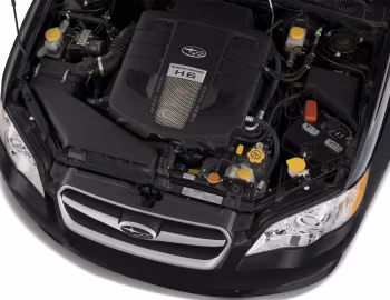 Sob o capô 2007–09 Subaru Legacy 3.0R [North America] '2006–09