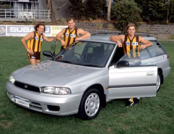 Subaru Liberty Wagon [Australia] '1993–98