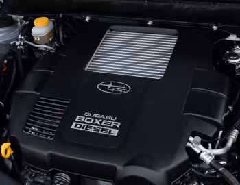 Sob o capô Subaru Outback 2.0D [South Africa] (BR) '2013–14