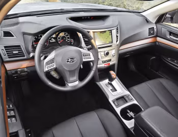 Interior 2013–14 Subaru Outback 2.5i [North America] (BR) '2012–14