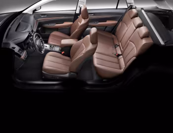 Interior Subaru Outback "Deep Cherry" [Russia] (BR) '2014