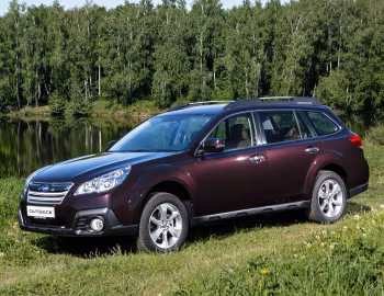 Subaru Outback "Deep Cherry" [Russia] (BR) '2014