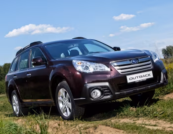 Subaru Outback "Deep Cherry" [Russia] (BR) '2014