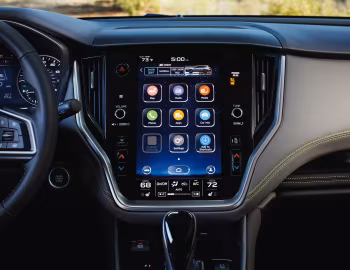 Interior 2020–22 Subaru Outback Touring [North America] '2019–22