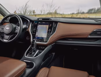 Interior 2020–22 Subaru Outback Touring [North America] '2019–22