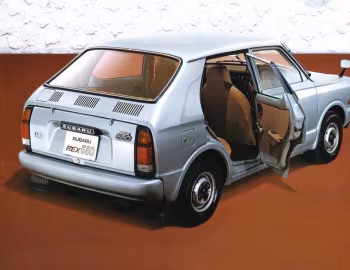 Subaru Rex 550 4-door Sedan '1979–81