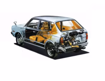 Subaru Rex 5 SEEC-T (K23) '1976–77