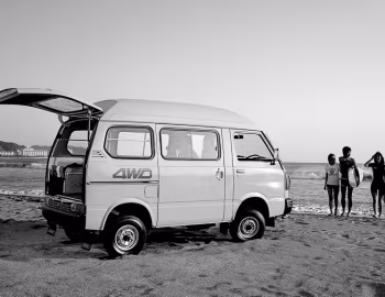 Subaru Sambar 550 Van High Roof '1977–82