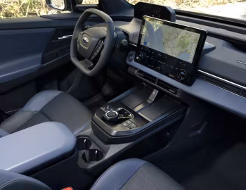 Interior Subaru Solterra [EU-spec] '2025–pr.