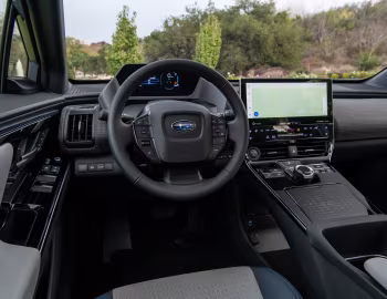 Interior 2023–25 Subaru Solterra Touring [North America] '2022–25