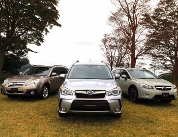 Subaru Legacy Outback 2.5i, Subaru Forester 2.0XT, Subaru XV
