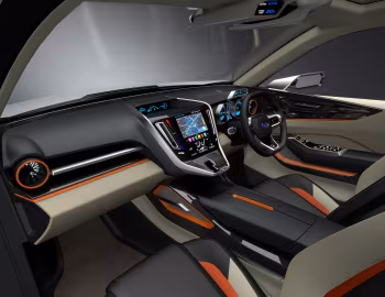 Interior Subaru VIZIV Future Concept '10.2015
