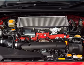 Sob o capô Subaru WRX STI [Australia] '2014–17