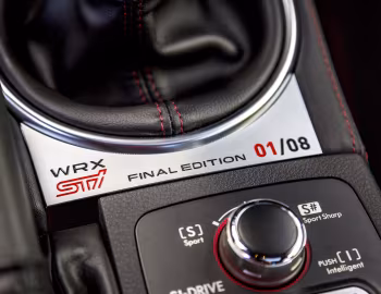 Interior Subaru WRX STI "Final Edition" [Spain] '2019