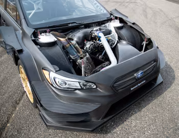 Sob o capô Subaru WRX STi Gymkhana Test car '2020