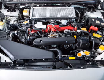 Sob o capô Subaru WRX STI [UK-spec] '05.2014–17