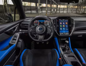 Painel frontal 2025–pr. Subaru WRX tS [North America] '2024–pr.