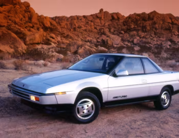 1985–87 Subaru XT 4WD Turbo [North America] '1985–87